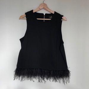 Feather Fringe Top